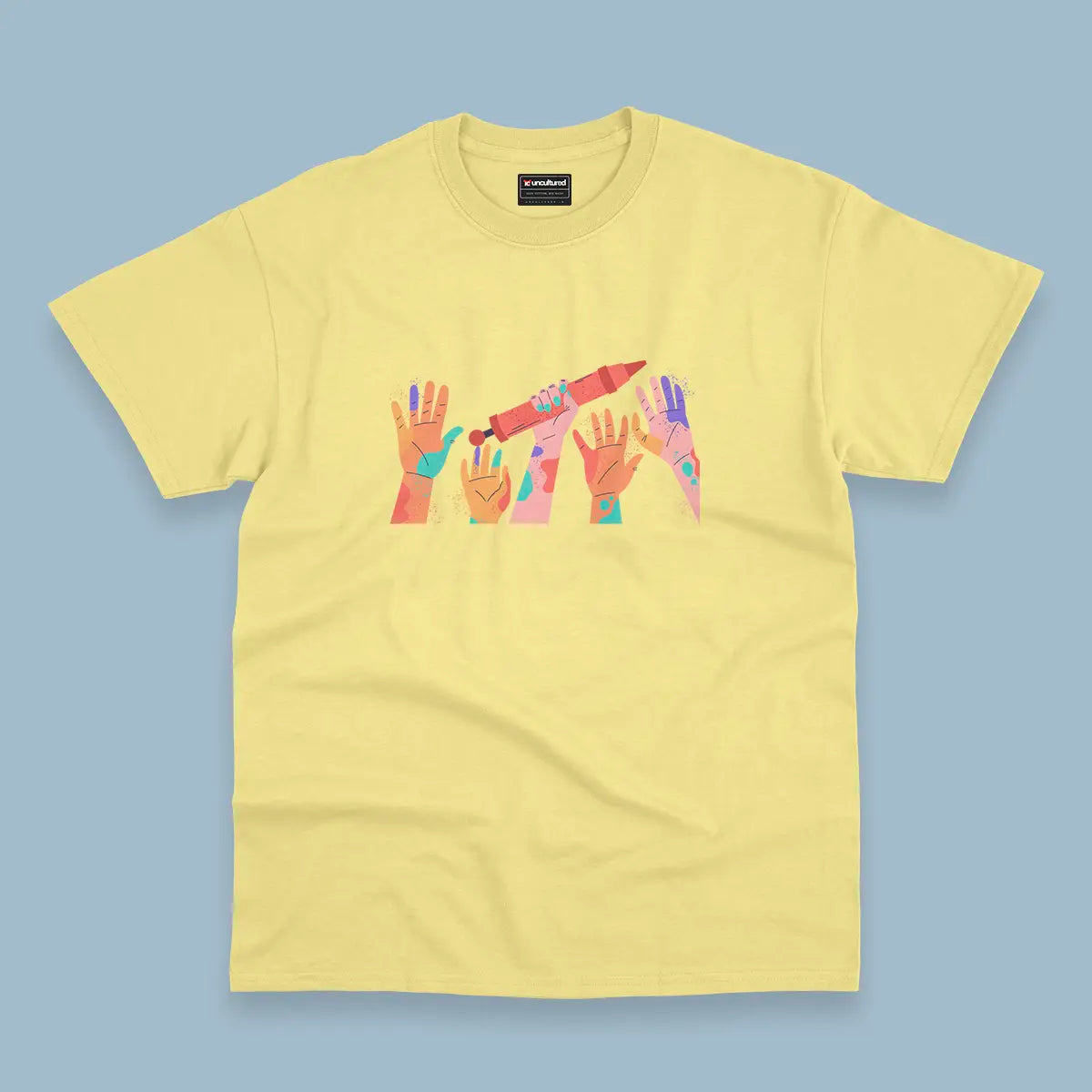 Holi hands - Oversized