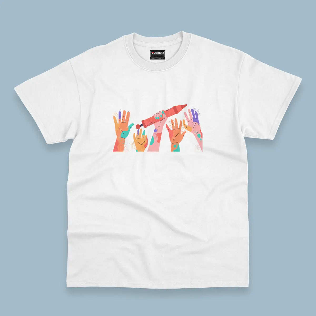 Holi hands - Oversized