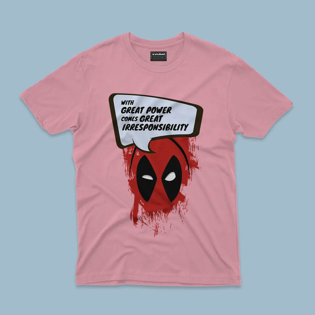 With great power comes great irresponsibility - Unisex - Print Size A3